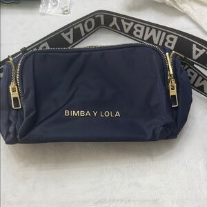 Bimba Y Lola Navy Crossbody Bag